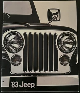 1983 Jeep Sales Brochure in Perfect Condition - Picture 1 of 13
