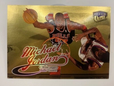 1998-99 Fleer Ultra Chicago Bulls Michael Jordan 85G Gold Medallion - Image 1 of 2