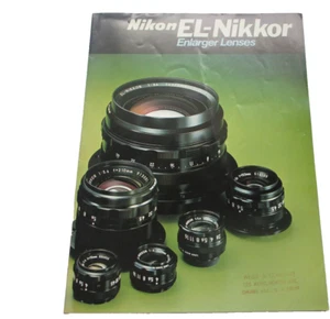 Vintage Nikon El-Nikkor Enlarger Lenses Sexy Ballerina Poster Brochure 2002 - Picture 1 of 16