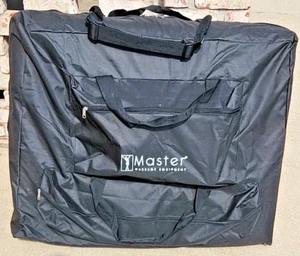 Master Massage 30" Newport Portable Massage Table Package Black With Carry Case - Picture 1 of 15