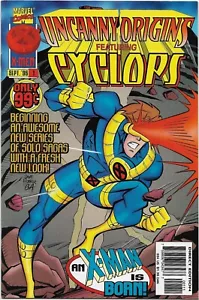 Uncanny Origins #1 - VF/NM - Cyclops - Foto 1 di 1