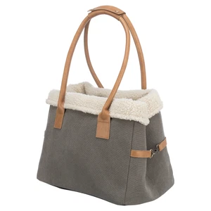 Trixie Tasche Rachel grau/hellbraun für Hunde, UVP 54,99 EUR, NEU - Bild 1 von 4