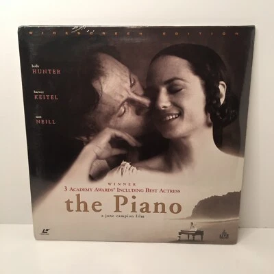 The Piano Laserdisc, 1994, Harvey Keitel, Holly Hunter NEW AND SEALED widescreen Foto 1 de 2