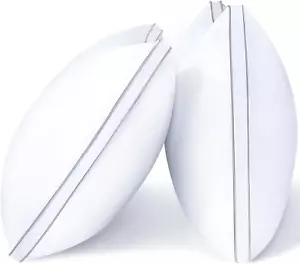 King Size Pillows Set of 2, Hotel Quality Cooling down Alternative Gusseted Bed - Picture 1 of 12