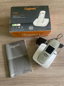 Gigaset C 590 Siemens Schnurlos, Farb-Display, weiss - Bild 1 von 7
