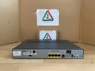 Cisco 887VAMW-E-K9 with No UK PSU Cisco 887VAM-W Cisco C887VAM-W (Inc VAT) - Image 1 of 4