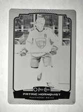 2022-23 UD O-Pee-Chee OPC Base Printing Plate Black #442 Patric Hornqvist 1/1