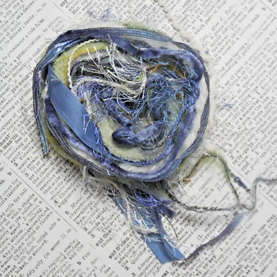 Fibras Arte Hilo 12 Yardas Artesanía Tejido Diario Libro de Recortes Envoltura de Regalo "Tormenta de Lluvia" Foto 1 de 4