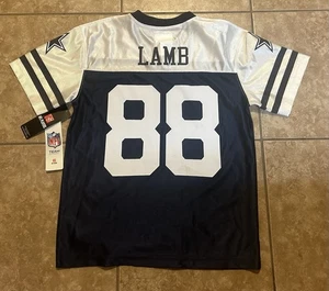 Dallas Cowboys Cee Dee Lamm Jugend Kinder Trikot Größe Large 10-12 Neu - Bild 1 von 8