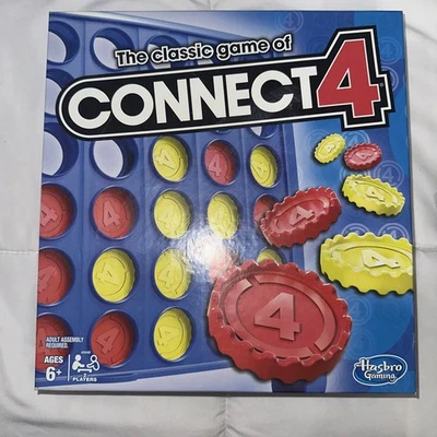 New/Sealed Connect 4 Classic Game by Hasbro - 2020 Edition - Ages 6+ - Image 1 of 3
