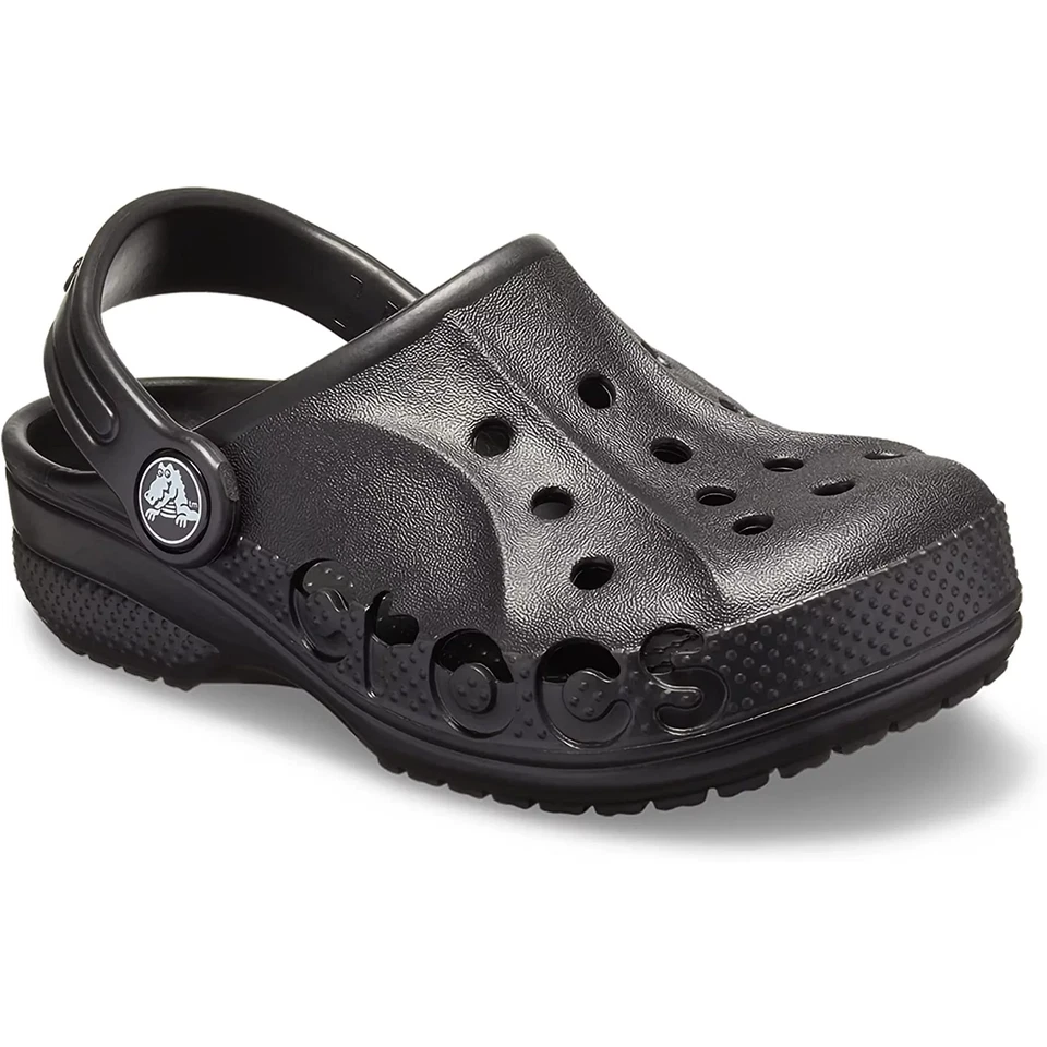 Crocs Unisex Kids Baya Clog Black Size 1