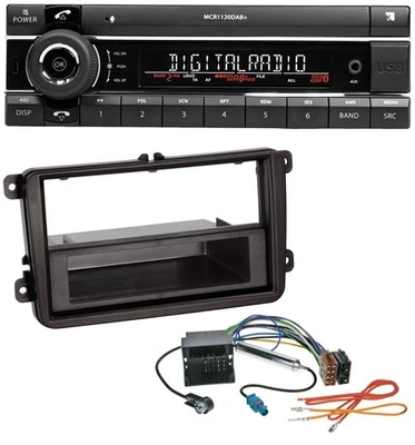 Kienzle Bluetooth MP3 USB DAB Autoradio für VW Amarok, Beetle, EOS (ab 06) - Bild 1 von 4