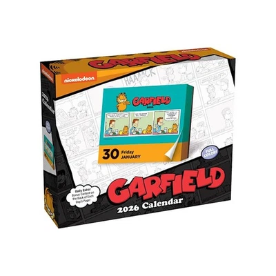 2026 Calendar Garfield Day-to-Day Boxed, Andrews McMeel AM96720 - image 1 of 4