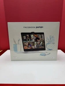 META FACEBOOK PORTAL PLUS - SMART VIDEO CALLING  14”- SEALED BOX- FREE SHIPPING - Picture 1 of 6