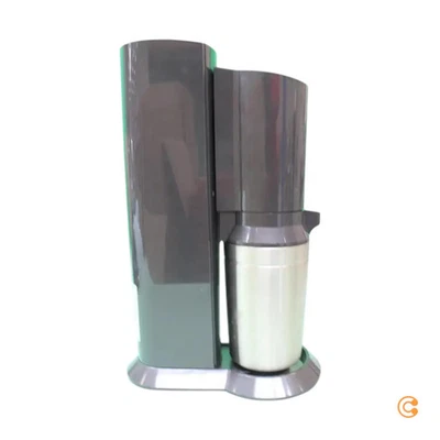 Sodastream Wassersprudler Crystal 3.0 titan Schwarz Glaskaraffe edelstahl742 - Bild 1 von 4