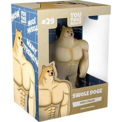 Swole Doge Meme Figure - Youtooz Foto 1 de 4