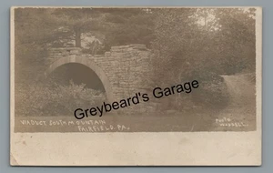 RPPC South Mountain Viaduct FAIRFIELD PA Adams County Real Photo Postcard - Picture 1 of 2