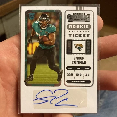 2022 Panini Contenders Rookie Ticket Auto #224 Snoop Conner - Image 1 of 2