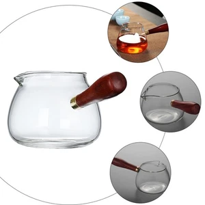 Glas Teekanne Wasserkocher mit Loseblatt Teesieb Teekanne mit Teeei - Bild 1 von 12