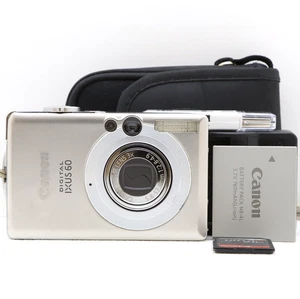 Canon Digital IXUS 60 6.0MP Compact Digital Camera Silver Tested Complete Kit - Picture 1 of 15