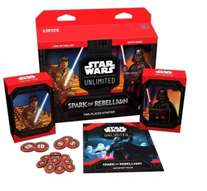 Star Wars Unlimited Spark of Rebellion TCG Two Player Starter Deck Set EN FFG - Bild 1 von 3