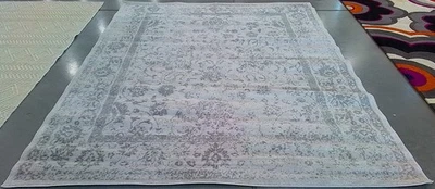 IVORY / SILVER 8'-0" x 10'-0" Flaw in Rug, Reduced Price 1172789651 ADR109C-8 - Image 1 of 4