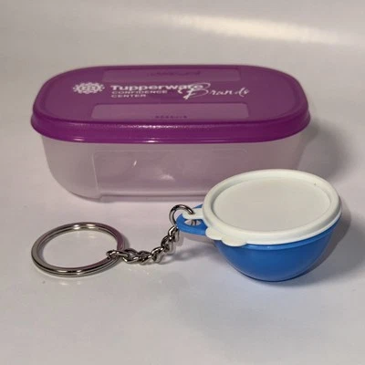 Tupperware Thatsa Bowl Llavero con Mini Congelador Mate Contenedor  Foto 1 de 4