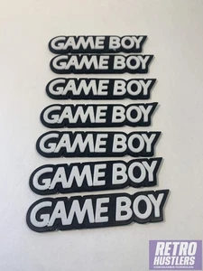 7 x Logo Display 3D Print - Game Boy Gameboy  - 10 cm x 2 cm - Bild 1 von 4