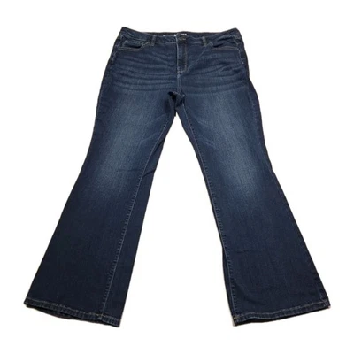 Jeans bootcut feminino Sonoma tamanho 18 W - Imagem 1 de 4