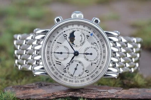 Chronoswiss Lunar 38 Herren Chronograph Mondphase, Ref. CH7521LW, NP EUR 5.400,- - Bild 1 von 9