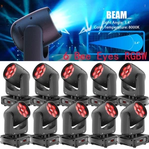 150W Beam Moving Head Stage Light 7LEDs Bee Eye RGBW Gobo DMX Disco Party Light - Picture 1 of 24