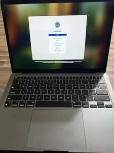 Apple MacBook Air 13" 2020 M1 8-Core 16GB RAM 256GB SSD grau A2337 - Bild 1 von 7