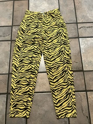 Pantalón vaquero mng talla 4 animal print Foto 1 de 4