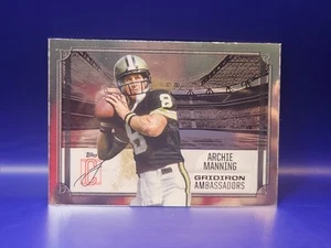 2024 Topps Signature Class Archie Manning #GA-21 Gridiron Ambassadors - Picture 1 of 2