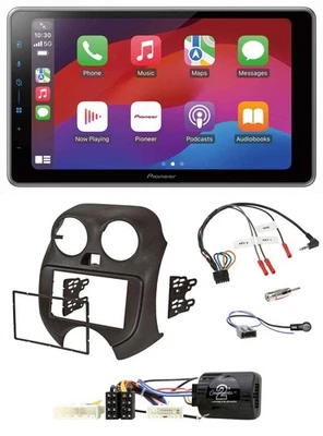 Pioneer Lenkrad USB DAB Bluetooth 2DIN Autoradio für Nissan Micra ab 10 K13 Tele - Bild 1 von 4