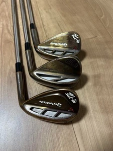 TaylorMade HI-TOE 3pcs Wedge Set 50°54°58° Flex-S200 Dynamic Gold No H/C F/S - Picture 1 of 6