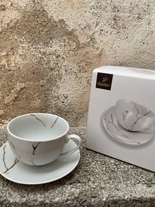 Tchibo Sammel Kaffee Tee Tasse groß Echtgold Dekor Limitiert Deko Neu - Bild 1 von 7