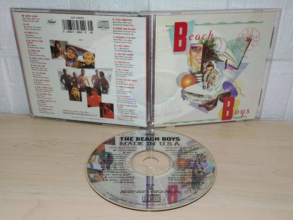 THE BEACH BOYS – MADE IN U.S.A. - CD  - Imagen 1 de 1