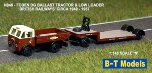 B-T Models Foden DG Drawbar L/Loader - Britsh Railway  1:148 Scale - Picture 1 of 1