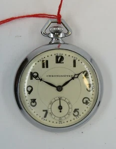 Schöne HTU CHRONOMETRE von Parrenin 16''', funktionsfähig Horloge fonctionne - Imagen 1 de 3