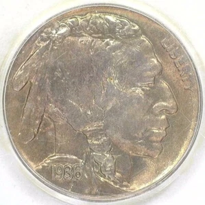 1936 D Buffalo Nickel Coin Graded PCGS MS65 Cert# 8247470 Uncirculated - Picture 1 of 4
