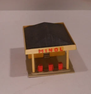 DDR - Vero Modell H0 1: 87 5457270-160-00605 Minol Tankstelle - 80 x 90 mm - Picture 1 of 5