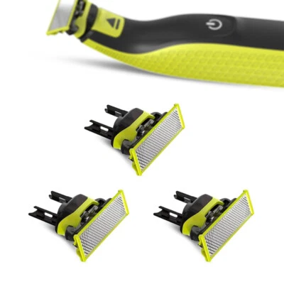 MARKENLOS 3x One Blade Klinge Ersatzklingen Rasierer Ersatz Zubehör für Philips Eilversand