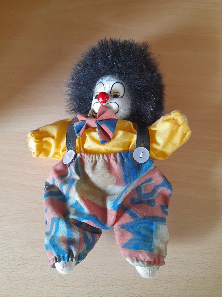 1 Clown mit Porzellankopf  - Bild 1 von 1
