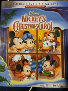 Mickey's Christmas Carol (Blu-ray/ DVD/ Digital Copy) BRAND NEW, WITH Slipcover - Picture 1 of 2