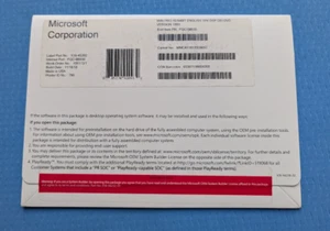 Win 10 Pro 64-Bit DVD | Genuine License & Product Key | Brand New & Sealed - Photo 1/1