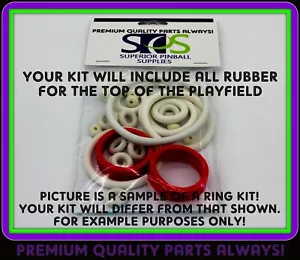 BALLY 1980 SPACE INVADERS RUBBER RING KIT - PREMIUM QUALITY! - Picture 1 of 3
