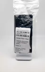 Google Pixel 7 5G (VERIZON UNLOCKED) 128GB - Obsidian - GQML3 - Picture 1 of 7