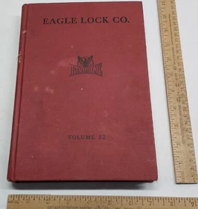 EAGLE LOCK CO - Illustrated Catalogue - VOL No 52 - © 1938 - LOCKS/LATCHES/KEYS - Picture 1 of 20