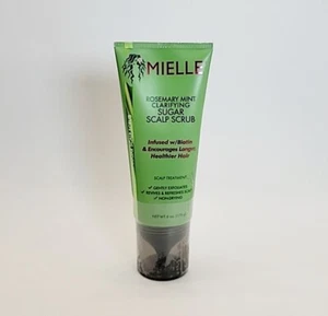 Mielle Organics Rosmarin Minze Pre-Shampoo klärender Zucker Haar Kopfhaut Peeling 6 Unzen - Bild 1 von 4